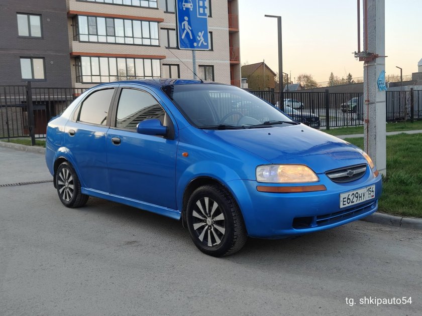 Chevrolet aveo 2007 год