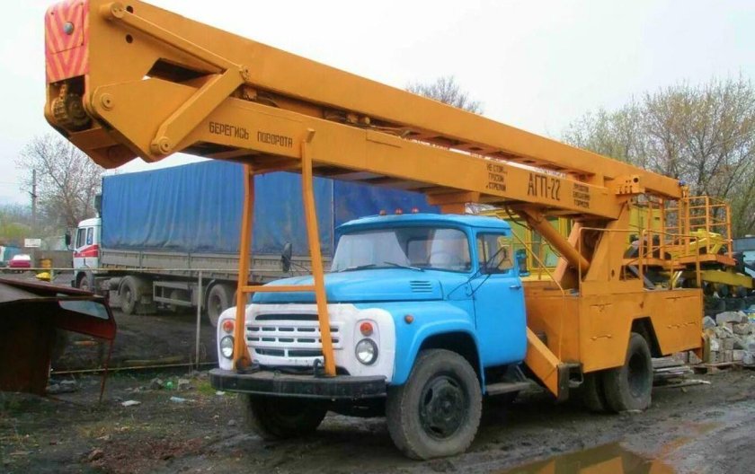 Автовышка ЗИЛ АГП 22