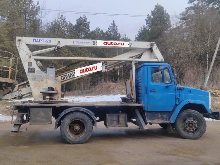 Автовышка на базе зил