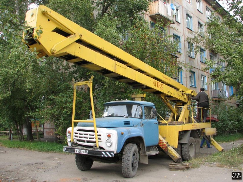 Автовышка ЗИЛ АГП 22