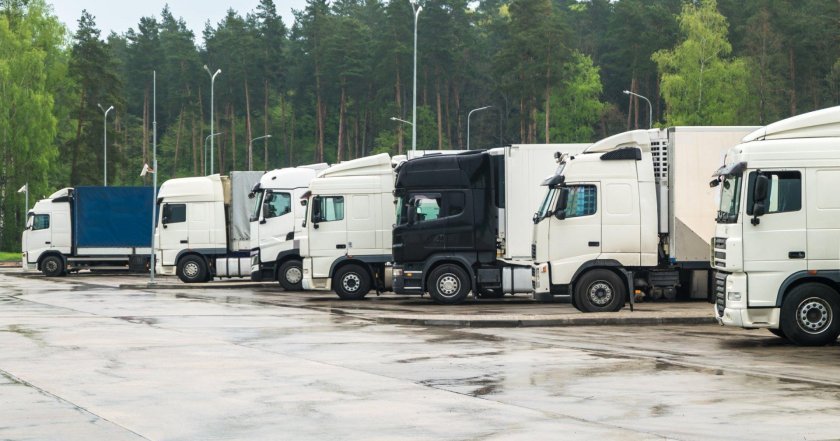 Автопарк грузовиков