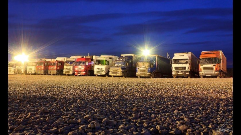 Автостоянка для фур