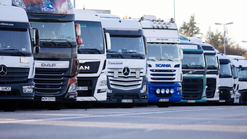 Автопарк грузовых автомобилей