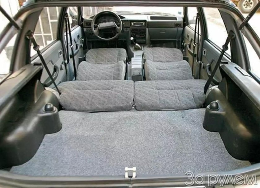 ВАЗ 2111 салон сзади