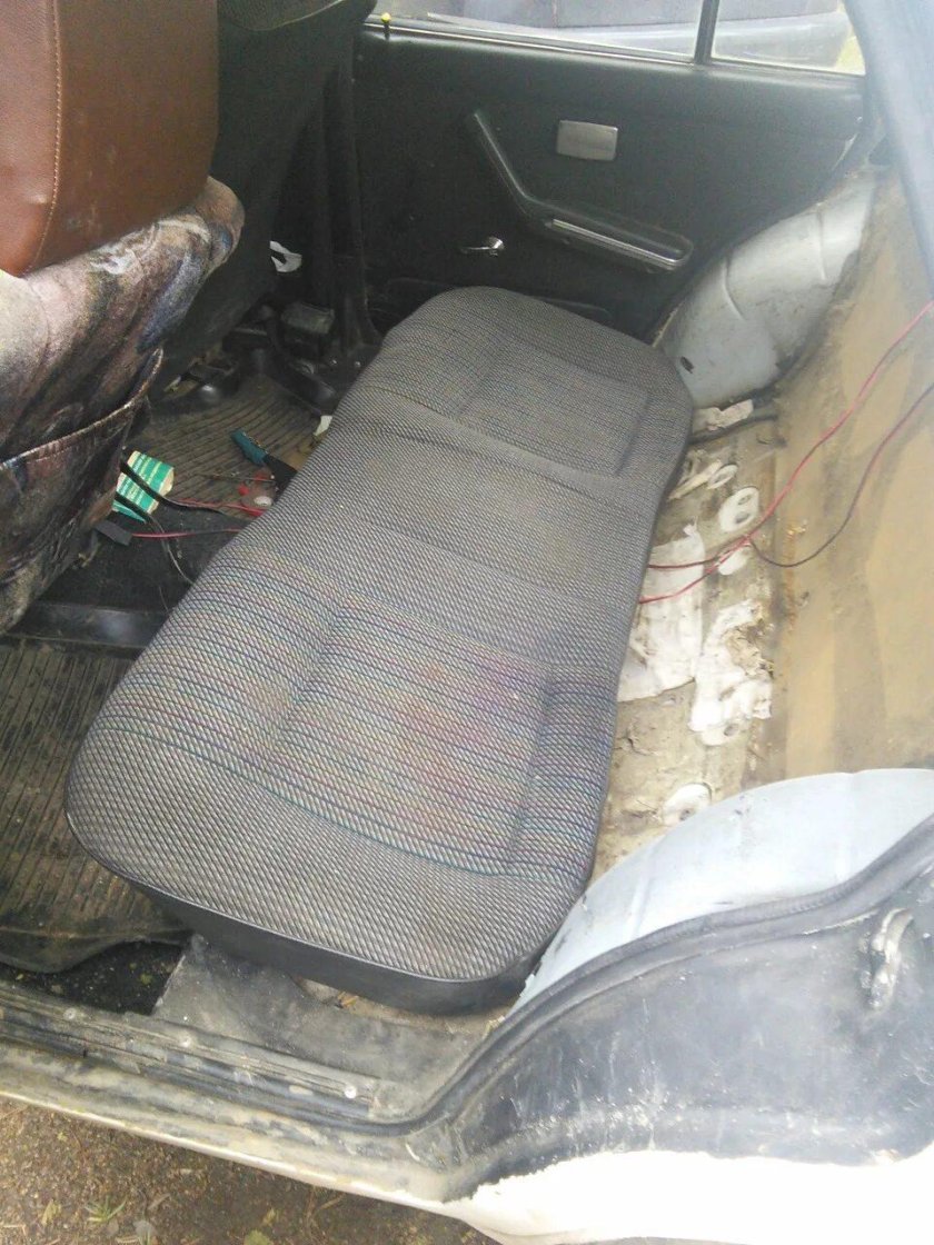 Заднее сидение Жигули