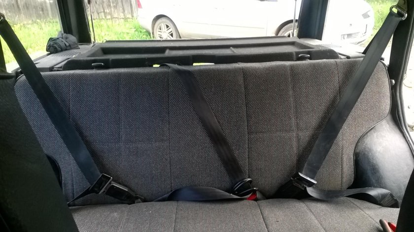 Ремни безопасности задние ваз