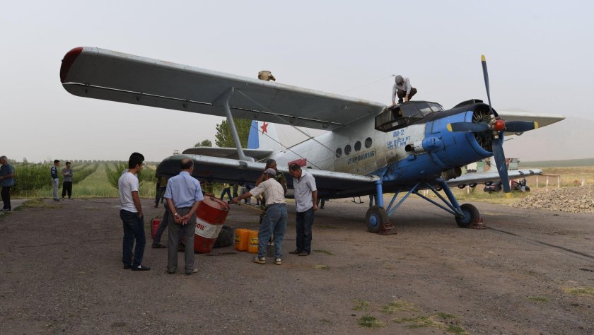 АН 2 аэродром Барановский