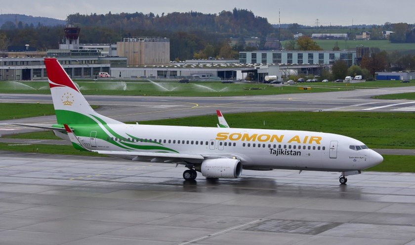 Авиакомпания сомон Эйр Душанбе