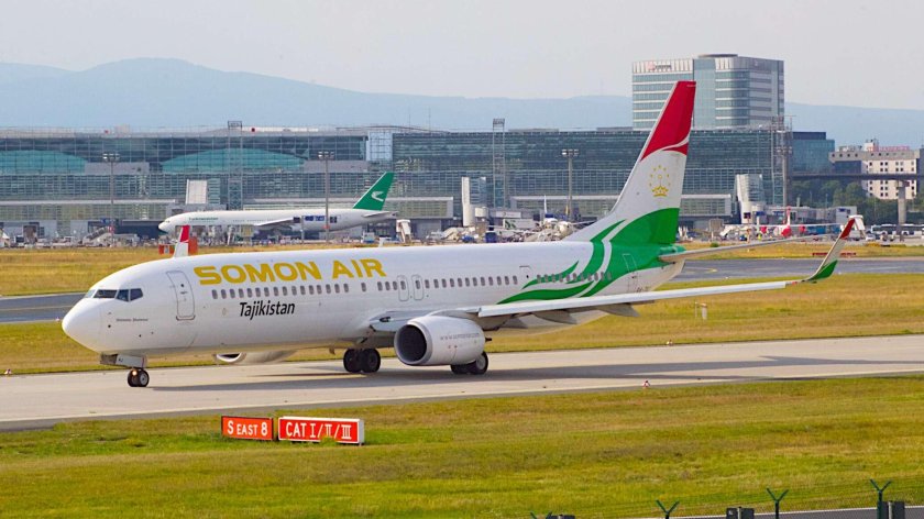 Авиакомпания сомон Эйр Душанбе