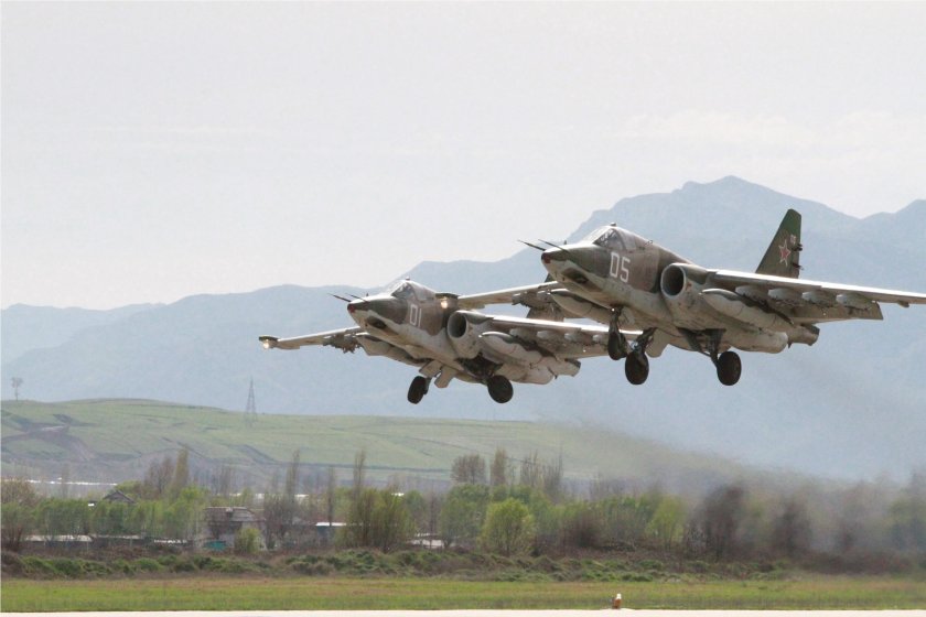 Су-25 ВВС Таджикистана