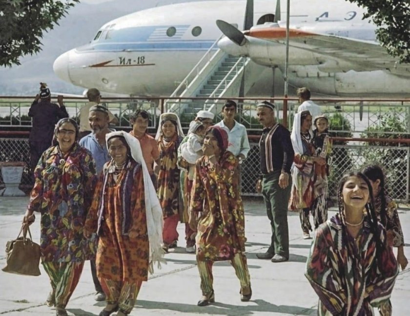 Душанбе аэропорт СССР