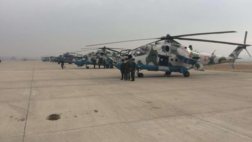 Ми-24 ВВС Таджикистана