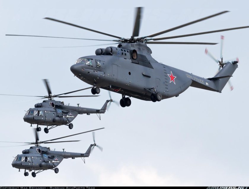 Вертолеты ми8 и ми 26