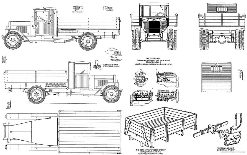 Полуторка и ЗИС 5