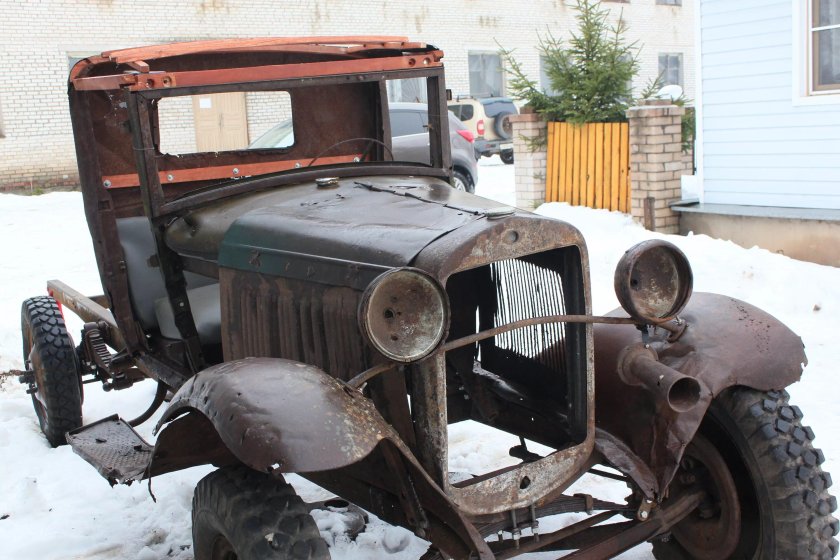 Шасси ГАЗ-АА полуторка