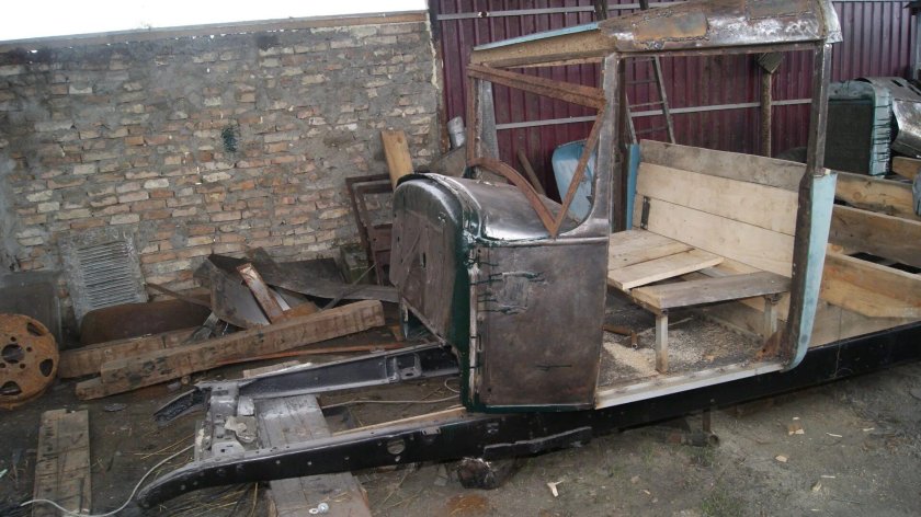 ГАЗ-АА полуторка кабина