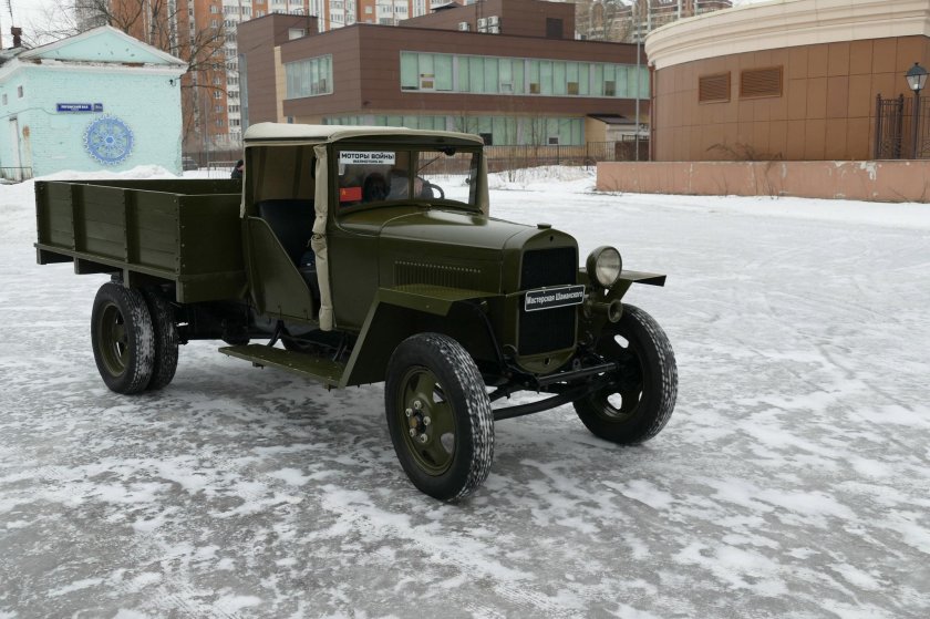 Грузовик полуторка ГАЗ-АА