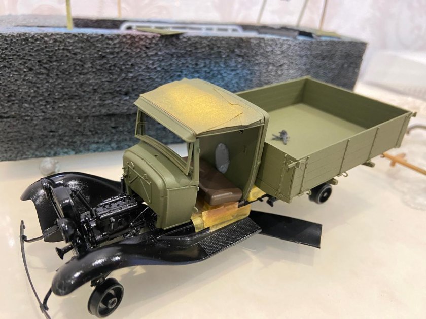 Газ аа полуторка модель звезда