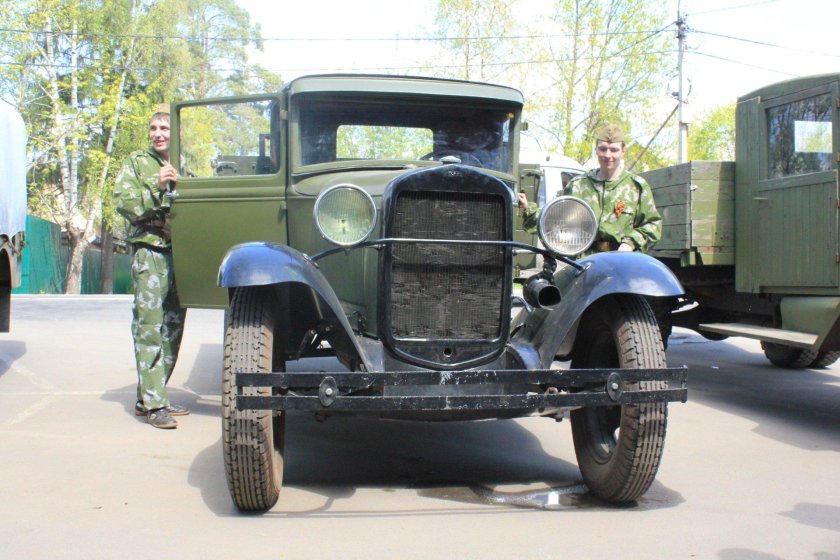 Грузовик полуторка ГАЗ-АА