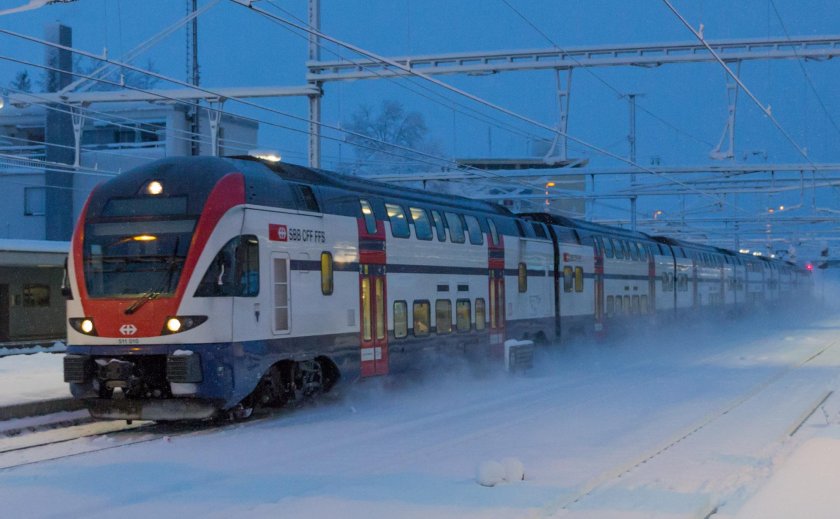 Stadler Kiss для Caltrain