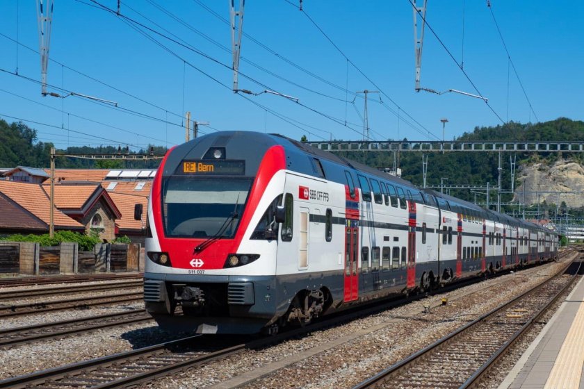Stadler kiss для caltrain