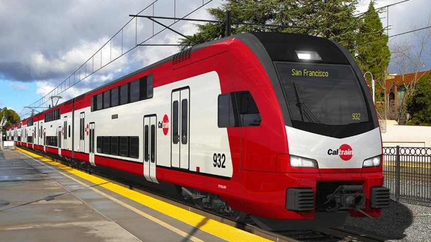 Stadler Kiss для Caltrain