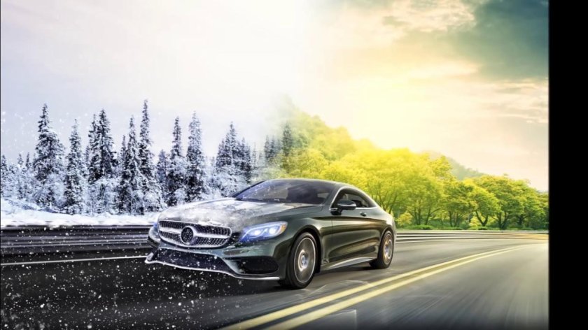 Машина на дороге