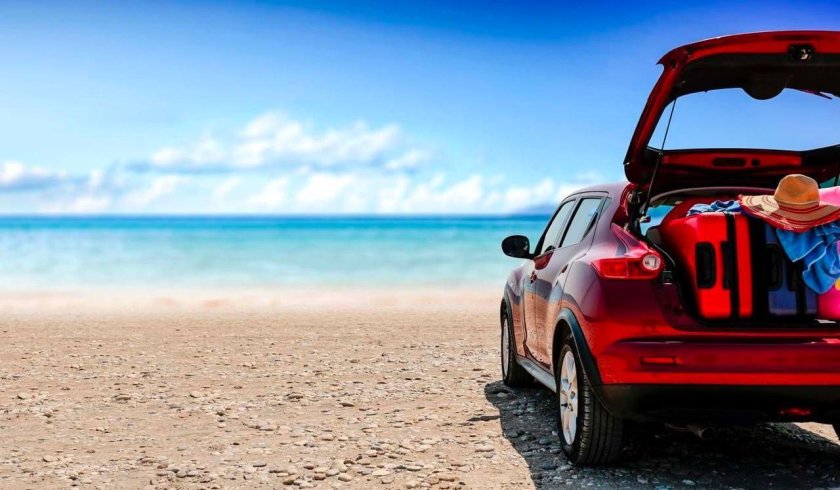 Путешествие на море на автомобиле