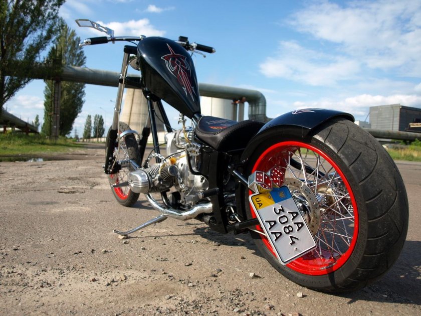 Мотоцикл Урал кастом