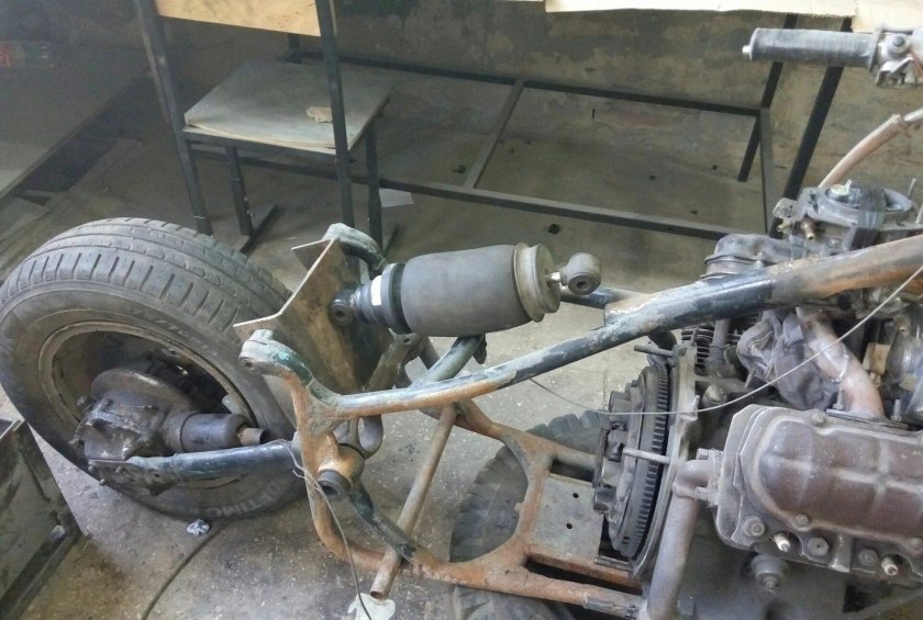 Заднее колесо мотоцикла Урал