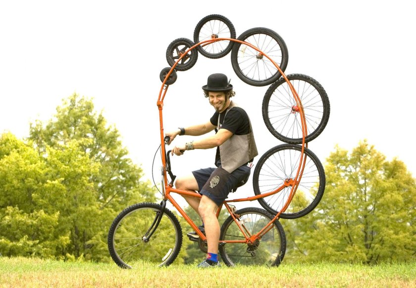 Необыкновенные велосипеды