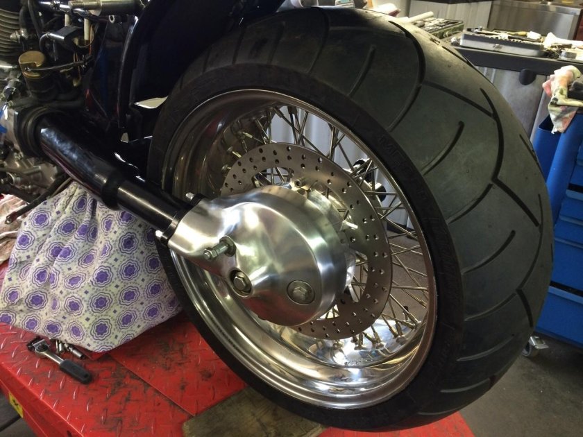 Широкое колесо на Урал без переделок