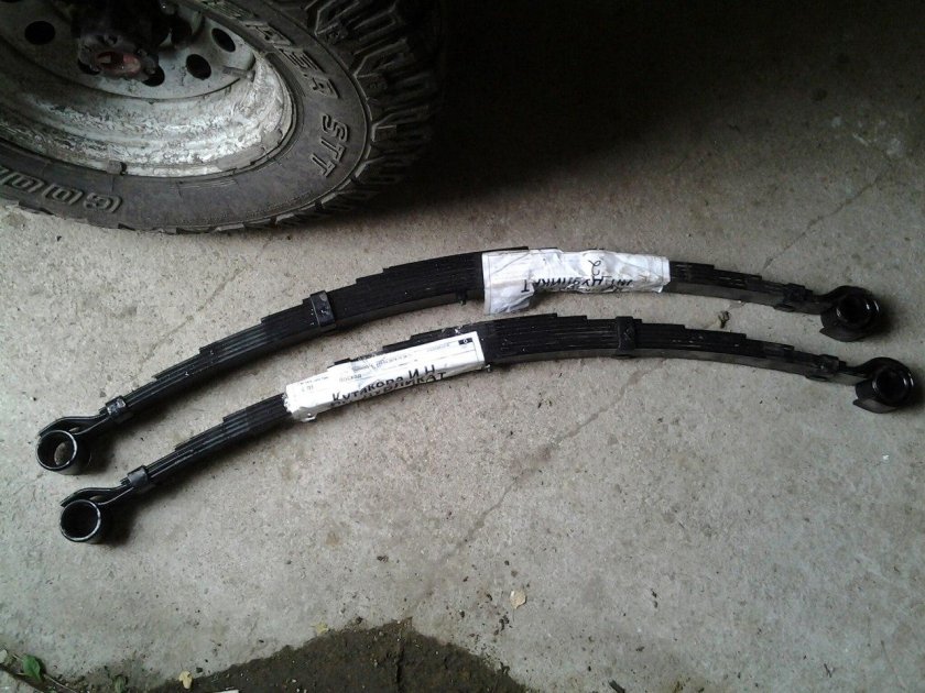 Рессора УАЗ 469 задняя 9-листов