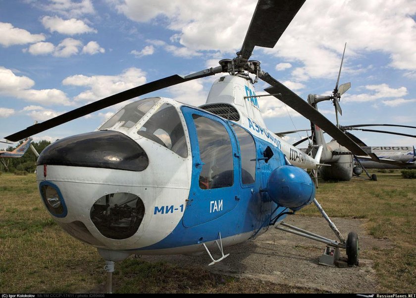 Вертолёт ми-1м