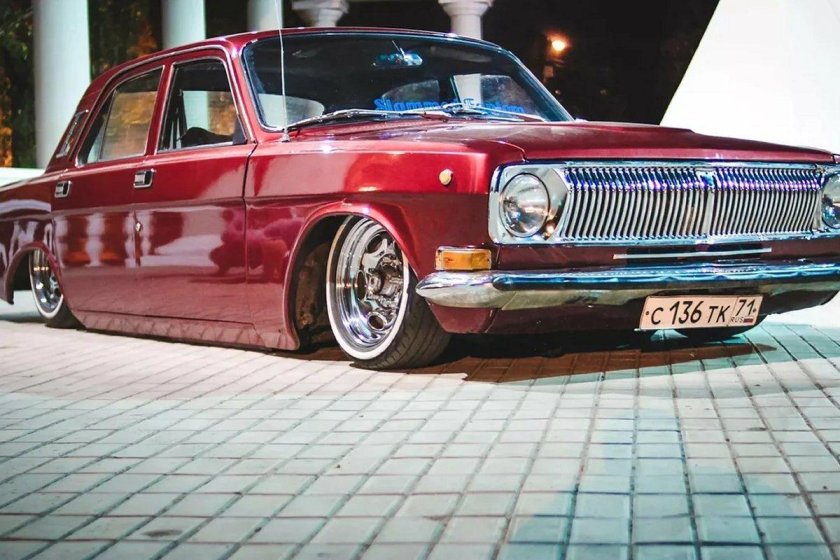 Волга 24 лоурайдер