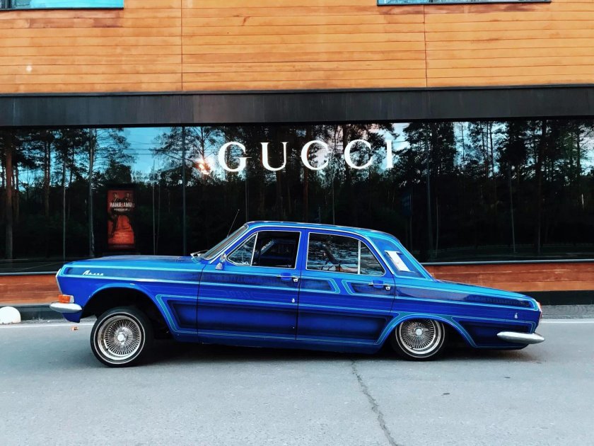 ГАЗ 24 лоурайдер