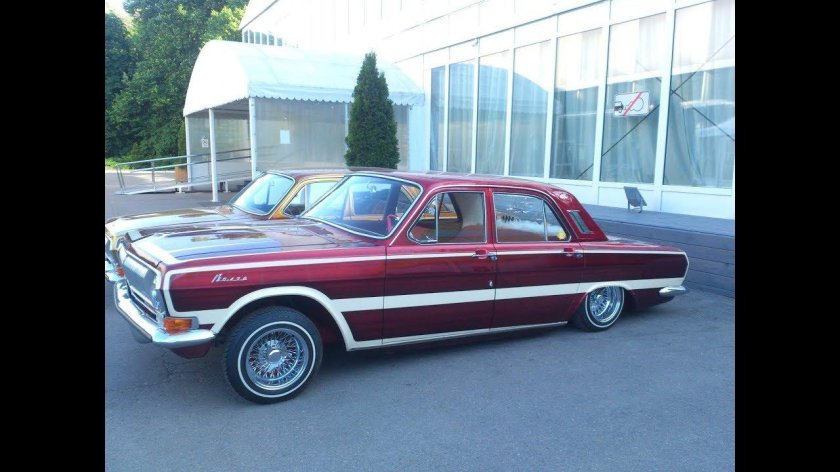 Волга ГАЗ 24 универсал лоурайдер