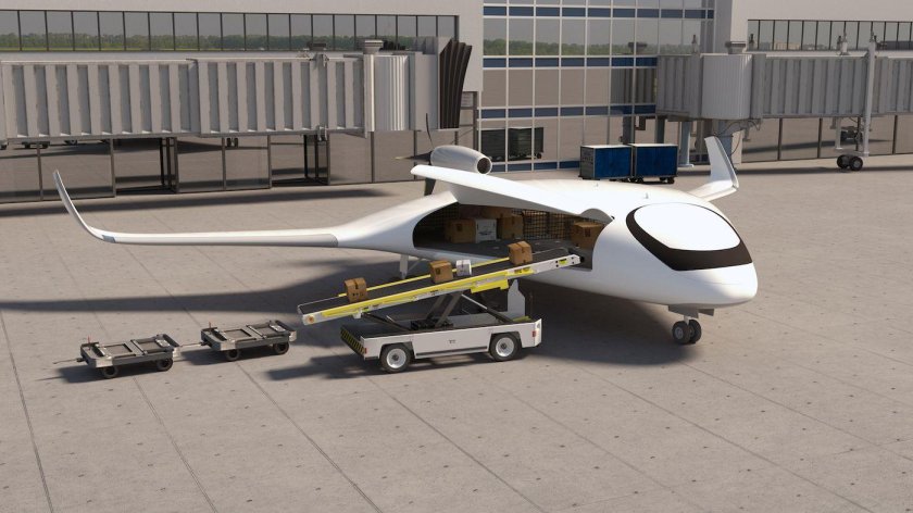 Грузовой беспилотный планер LG-1000