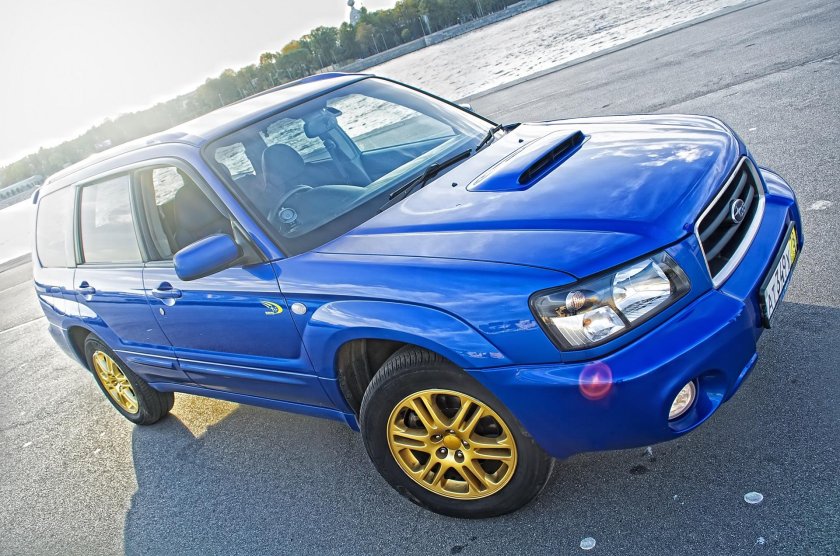 Субару Форестер 2 синий