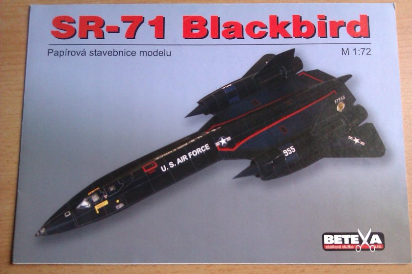 SR-71 Blackbird модель