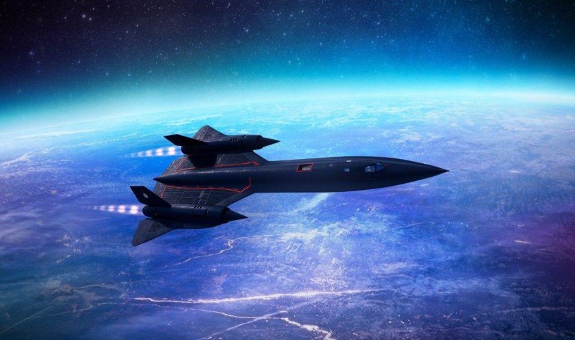 Самолет SR-71 Blackbird