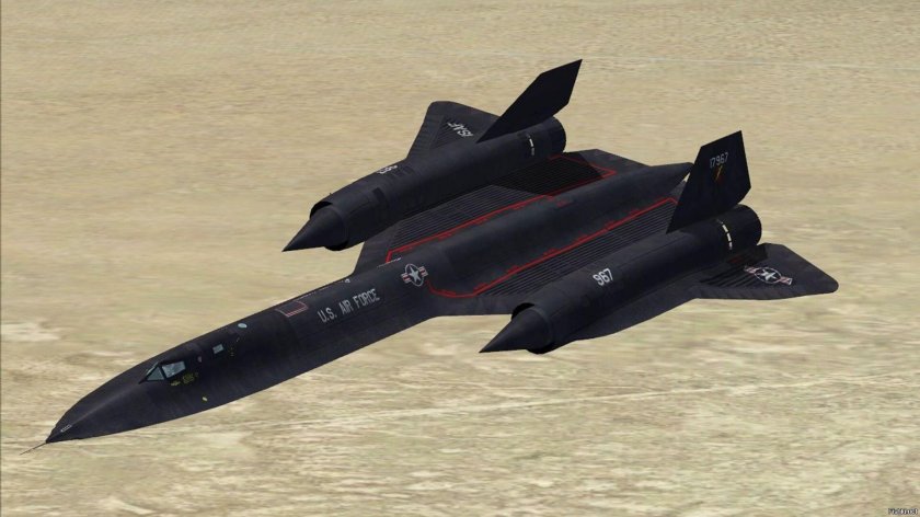 Самолет SR-71 Blackbird