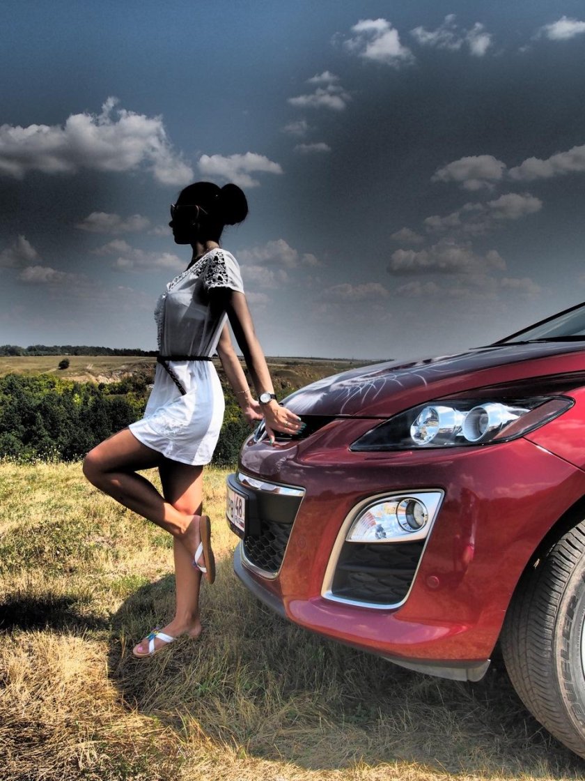 Фотосессия с машиной