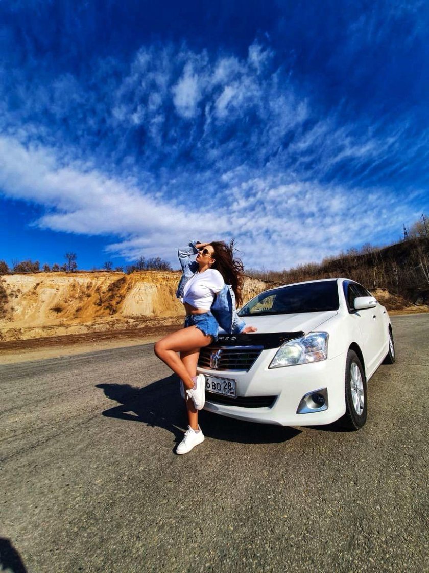 Фотосессия с машиной