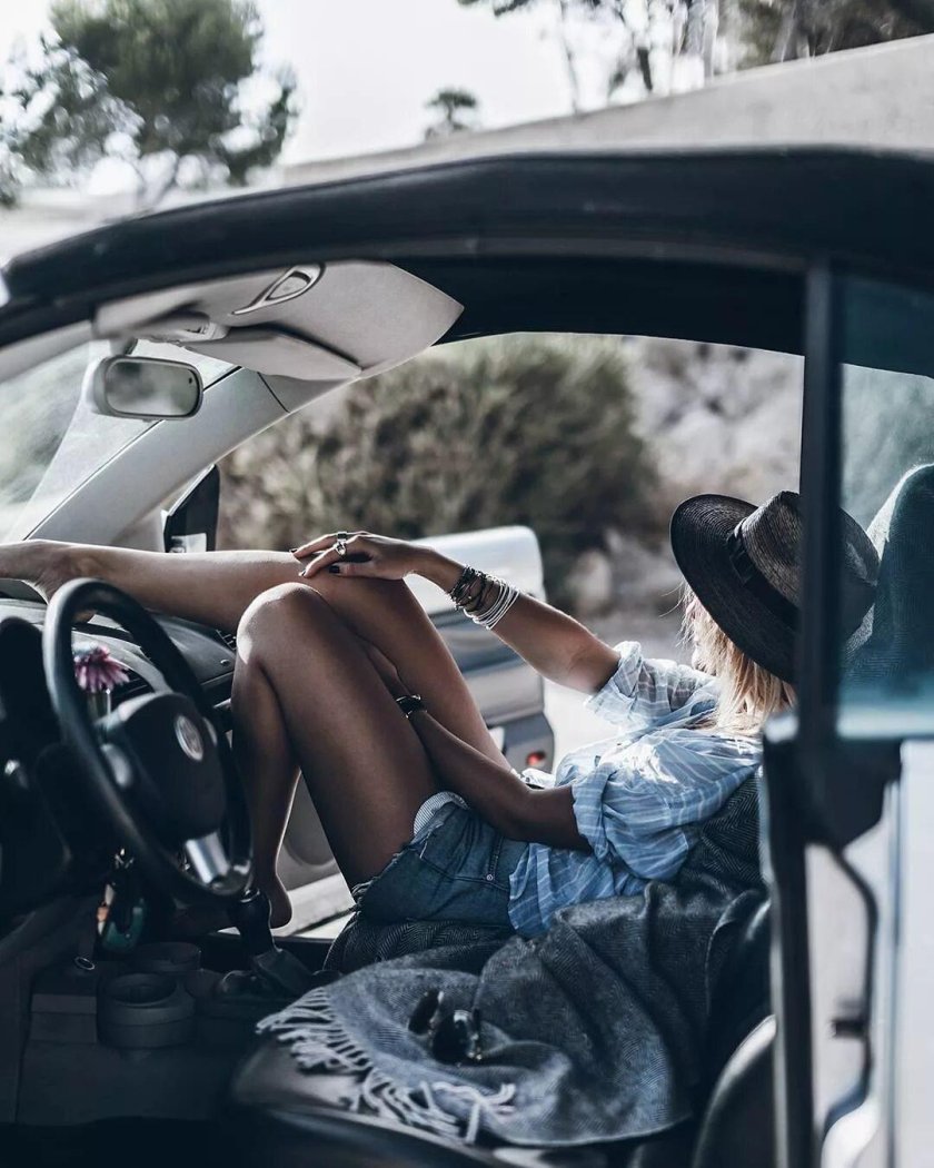 Фотосессия с машиной