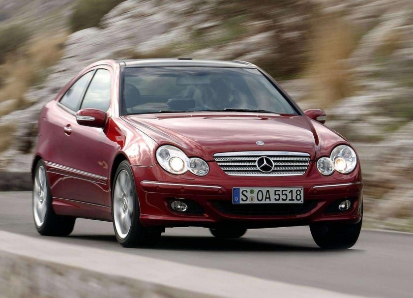 Mercedes Benz c-klasse Sport Coupe, w203,