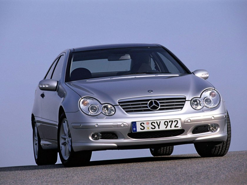 Mercedes Benz w203 купе