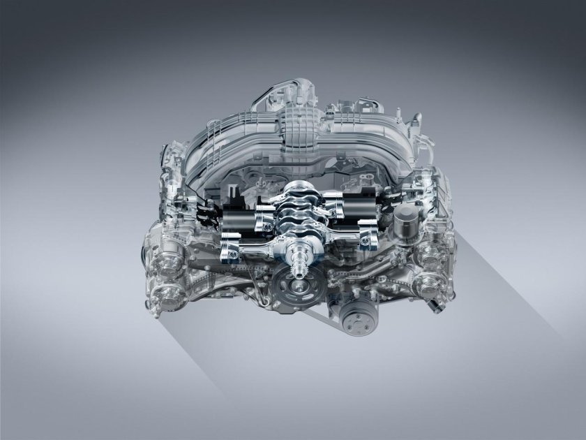 Оппозитный ДВС Субару