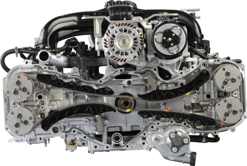 Оппозитный ДВС Субару