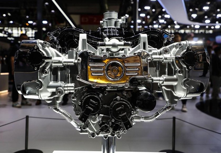 Оппозитные двигатели